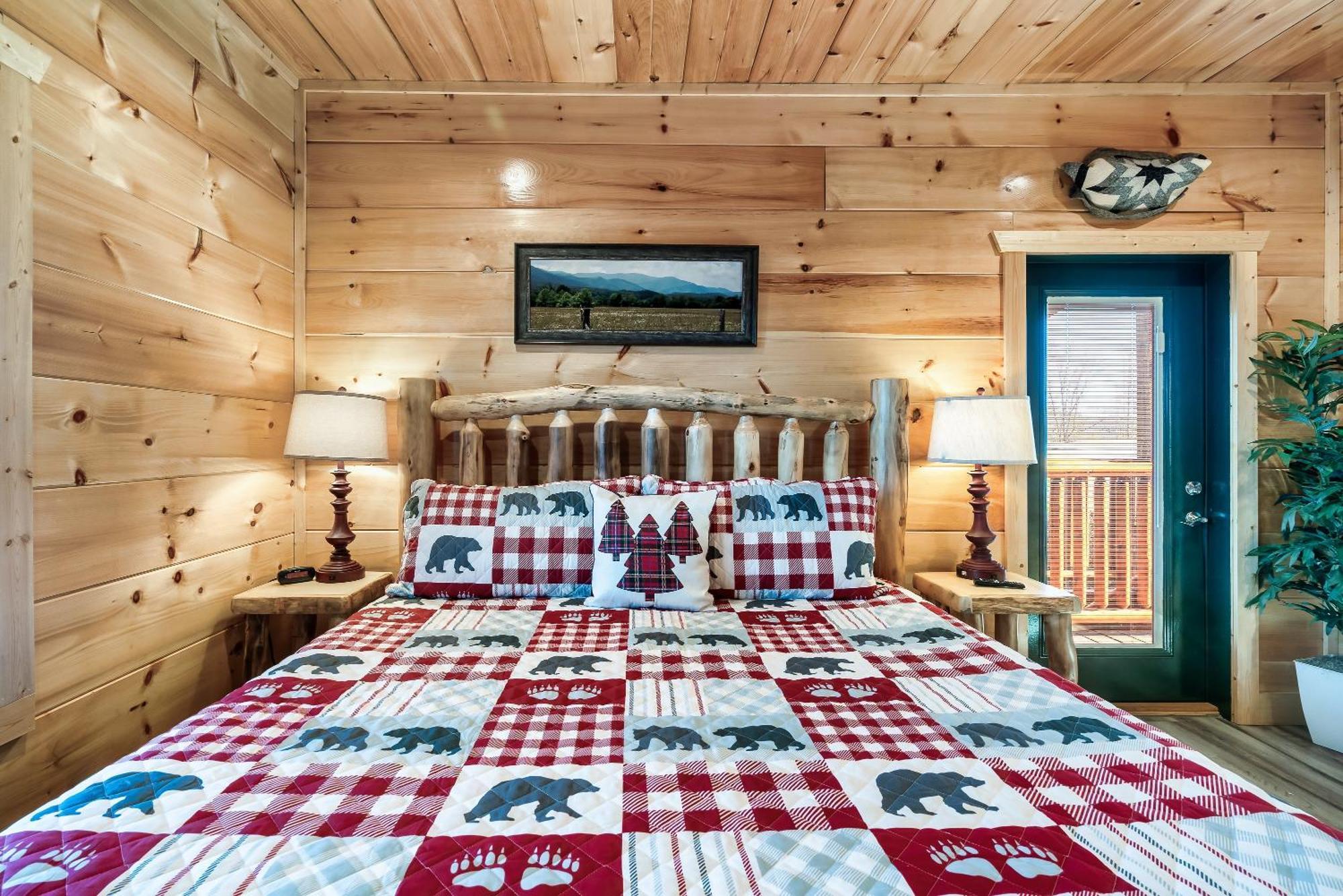 Full Equipped Cabin With A Pool And Game Room Smokies Views Гетлинбург Екстериор снимка