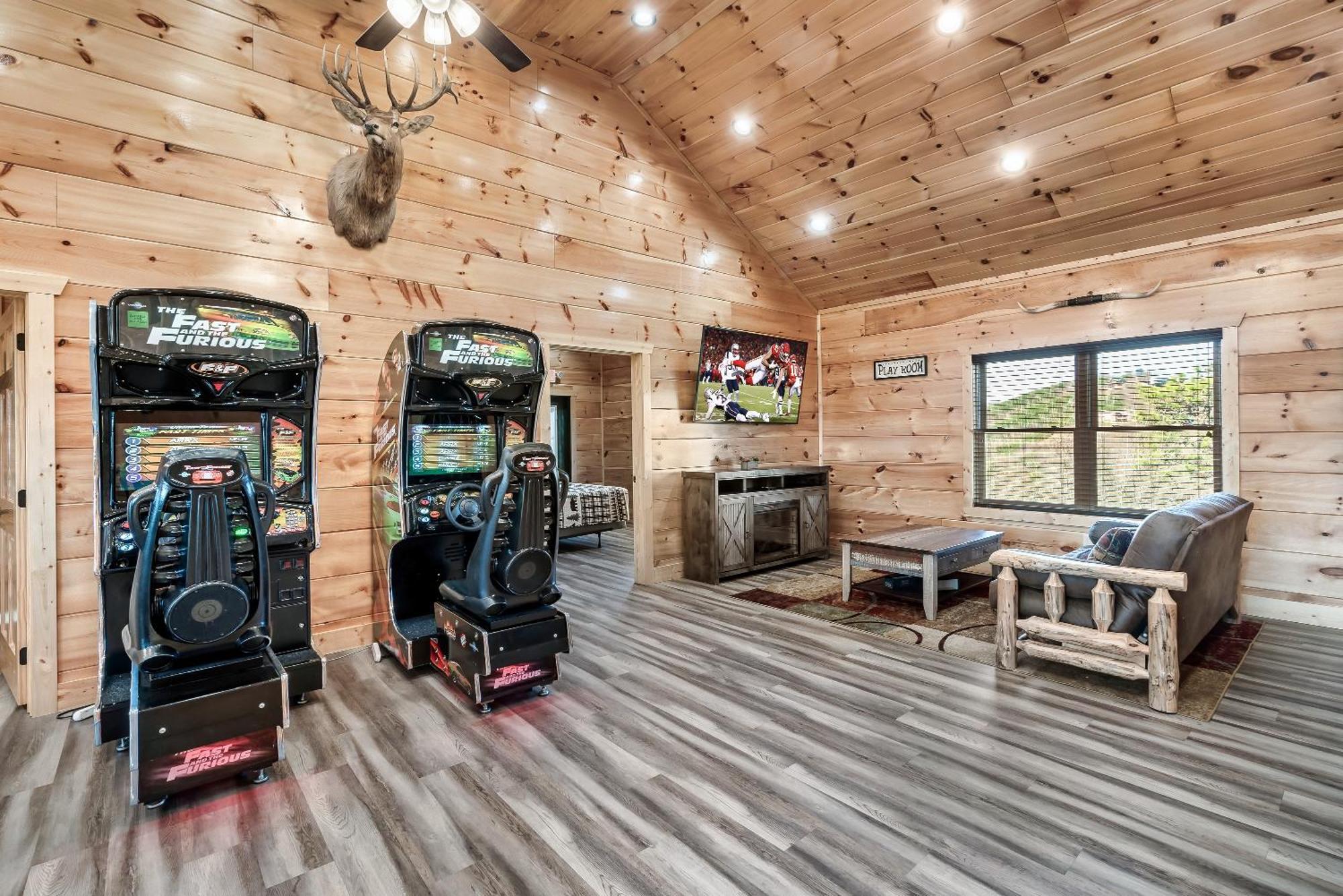 Full Equipped Cabin With A Pool And Game Room Smokies Views Гетлинбург Екстериор снимка