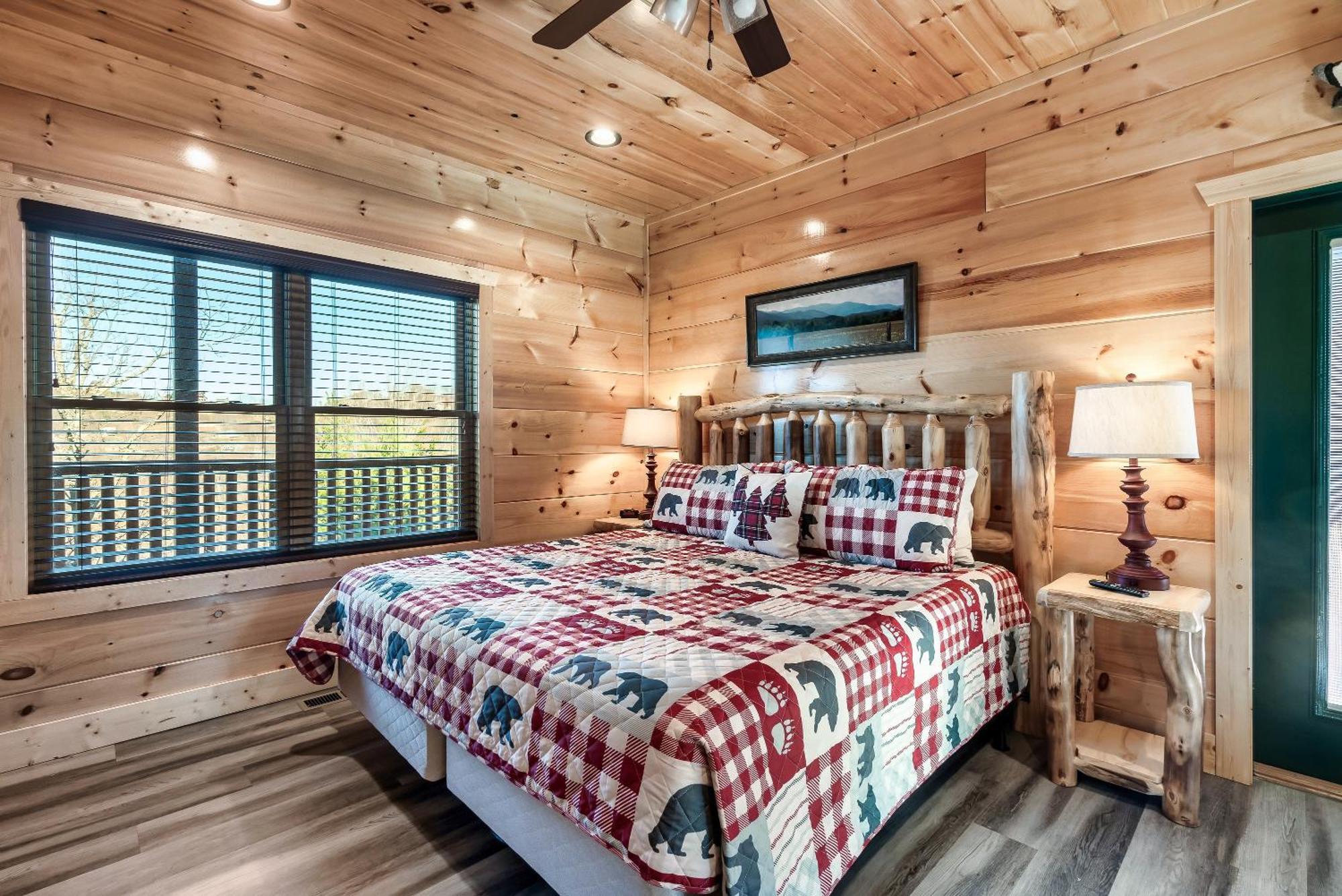 Full Equipped Cabin With A Pool And Game Room Smokies Views Гетлинбург Екстериор снимка
